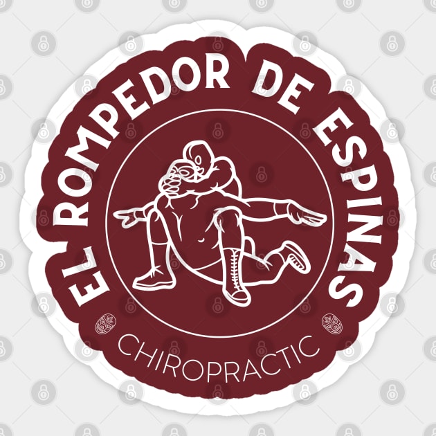 Spine Breaker Chiropractic Sticker by DylanFredette